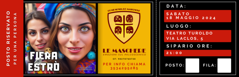 Scuola di recitazione e teatro Taranto.